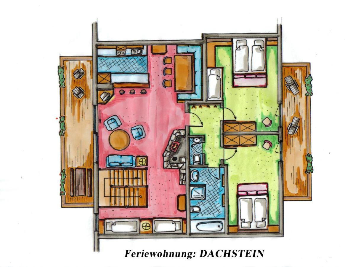 Eckart Ferienwohnungen, Elisabeth & Johannes Eckart Altenmarkt im Pongau Ngoại thất bức ảnh